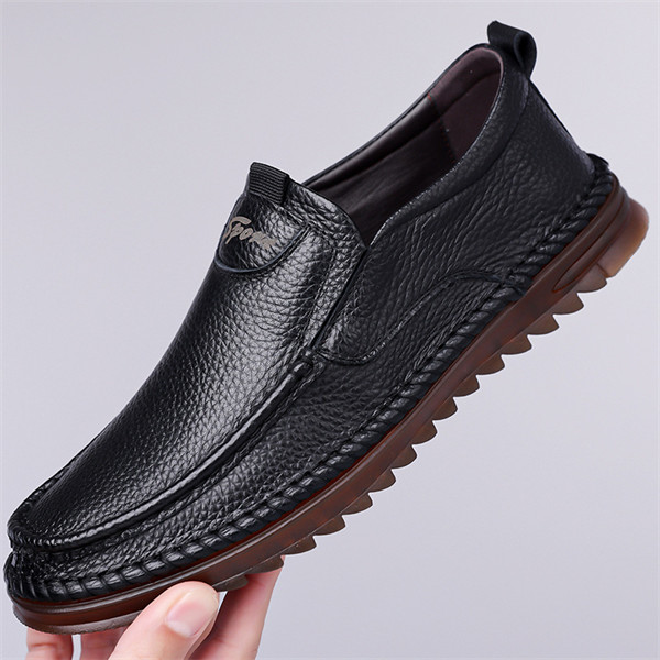 Premium Leather Men's Loafer | Handmade Slip-On Dress Shoes for Men | Genuine Leather Casual Shoes for Party Prom Wedding