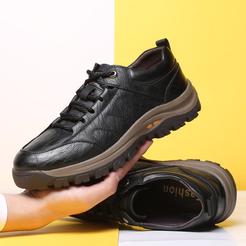 🔥ON THIS WEEK SALE 70% OFF🔥 Men's Casual Hand Stitching Leather Arch Support Shoes