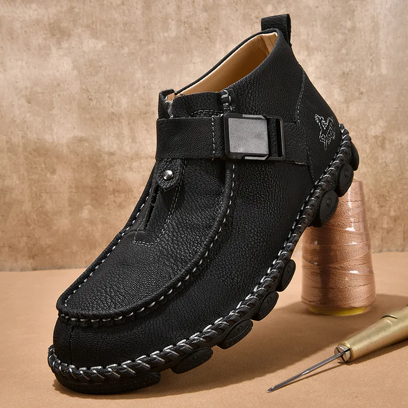 Men’s Orthopedic Safety Work Shoes – Steel Toe, Waterproof & Non-Slip, Built to Last 5 Years