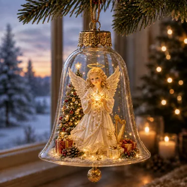 🔥 Limited Time 69% OFF🔔✨ Glowing Christmas Bell – A Magical Light-Up Holiday Decoration