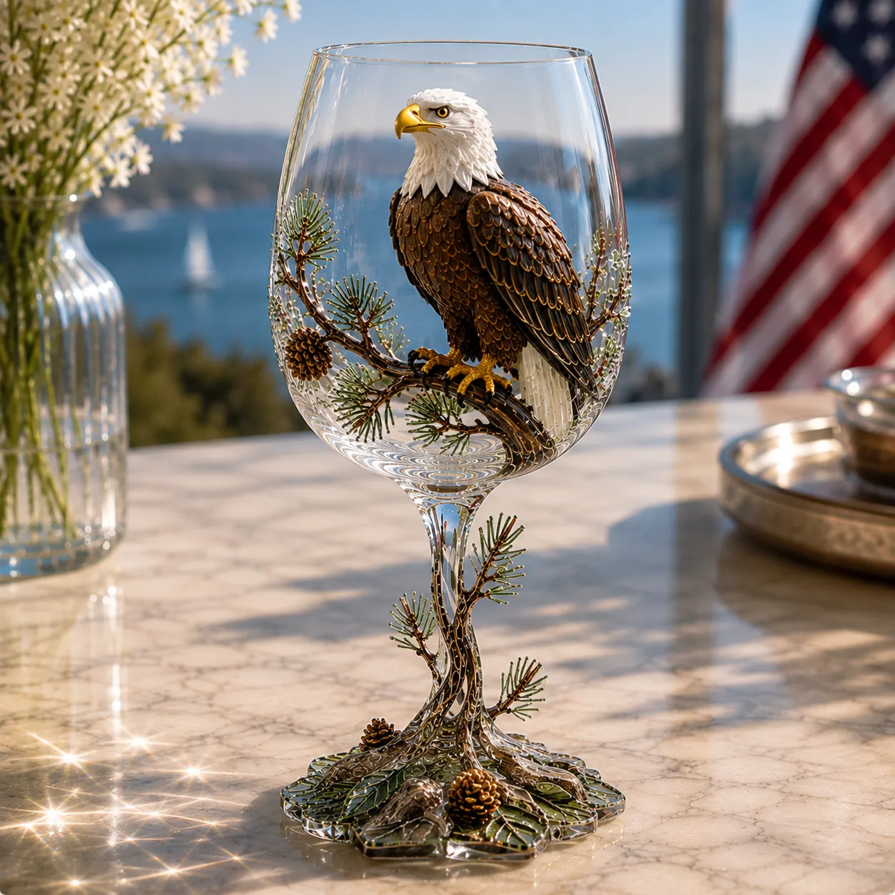 🐦3D Bird Wine Glass Collection Gift Box Set✨