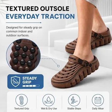🔥New Arrivals Sale: 50% OFF🛒EVA Sports Clogs for Men Women | Light Non-Slip Sandals with Massage Insole