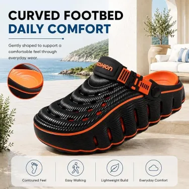 🔥New Arrivals Sale: 50% OFF🛒EVA Sports Clogs for Men Women | Light Non-Slip Sandals with Massage Insole