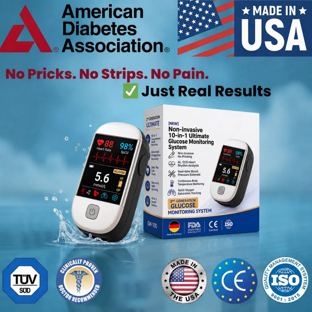 📊2026 second generation 12-in-1 smart blood medical instrument / 12 health reports - No-Prick