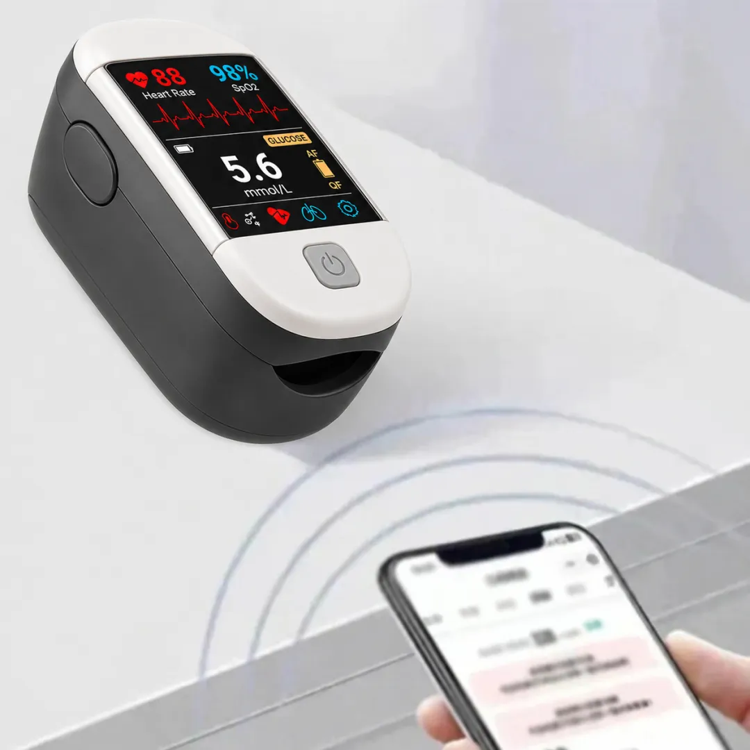 📊2026 second generation 12-in-1 smart blood medical instrument / 12 health reports - No-Prick