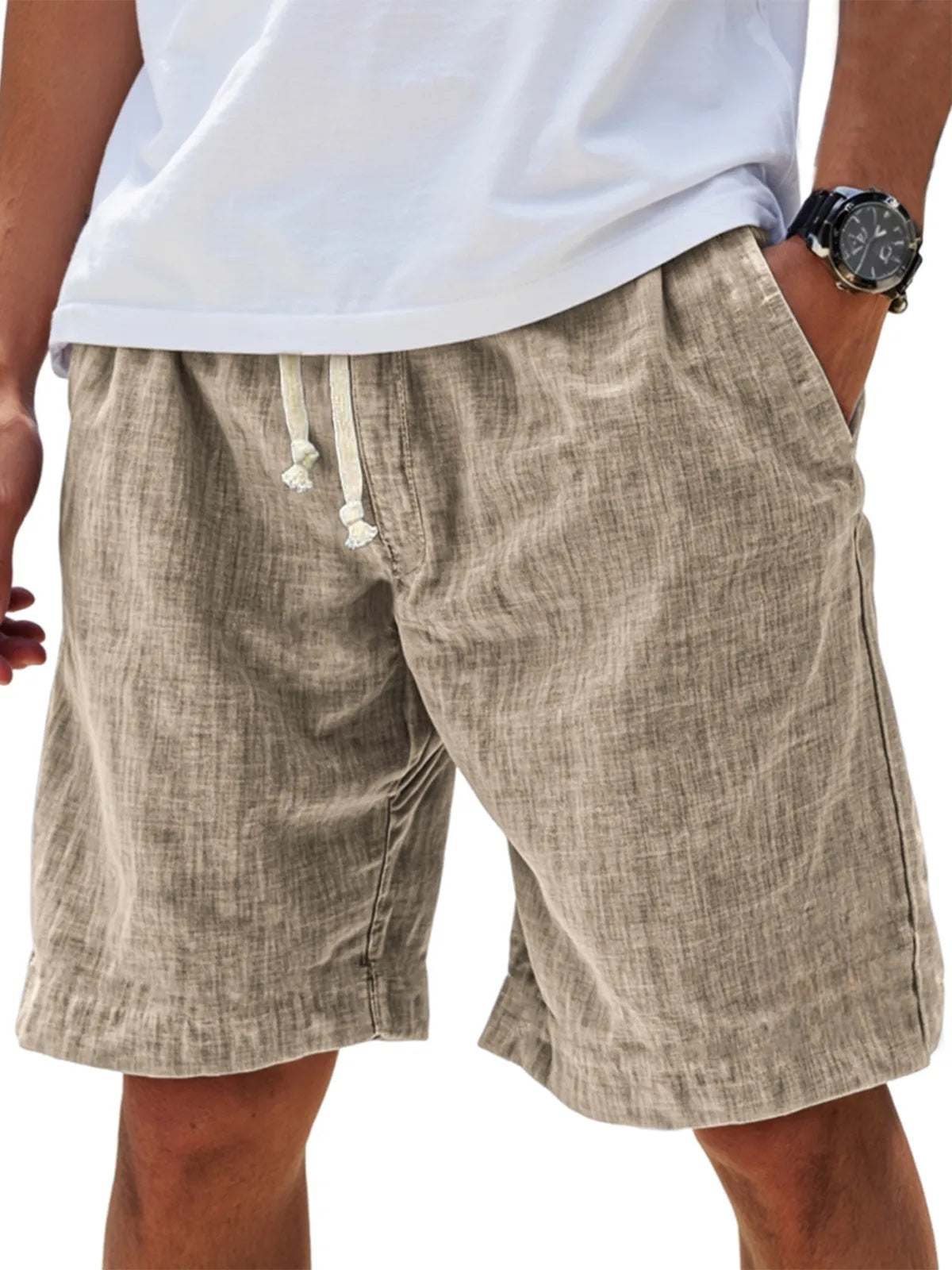 Men Can't Get Enough of These Cozy Linen Shorts
