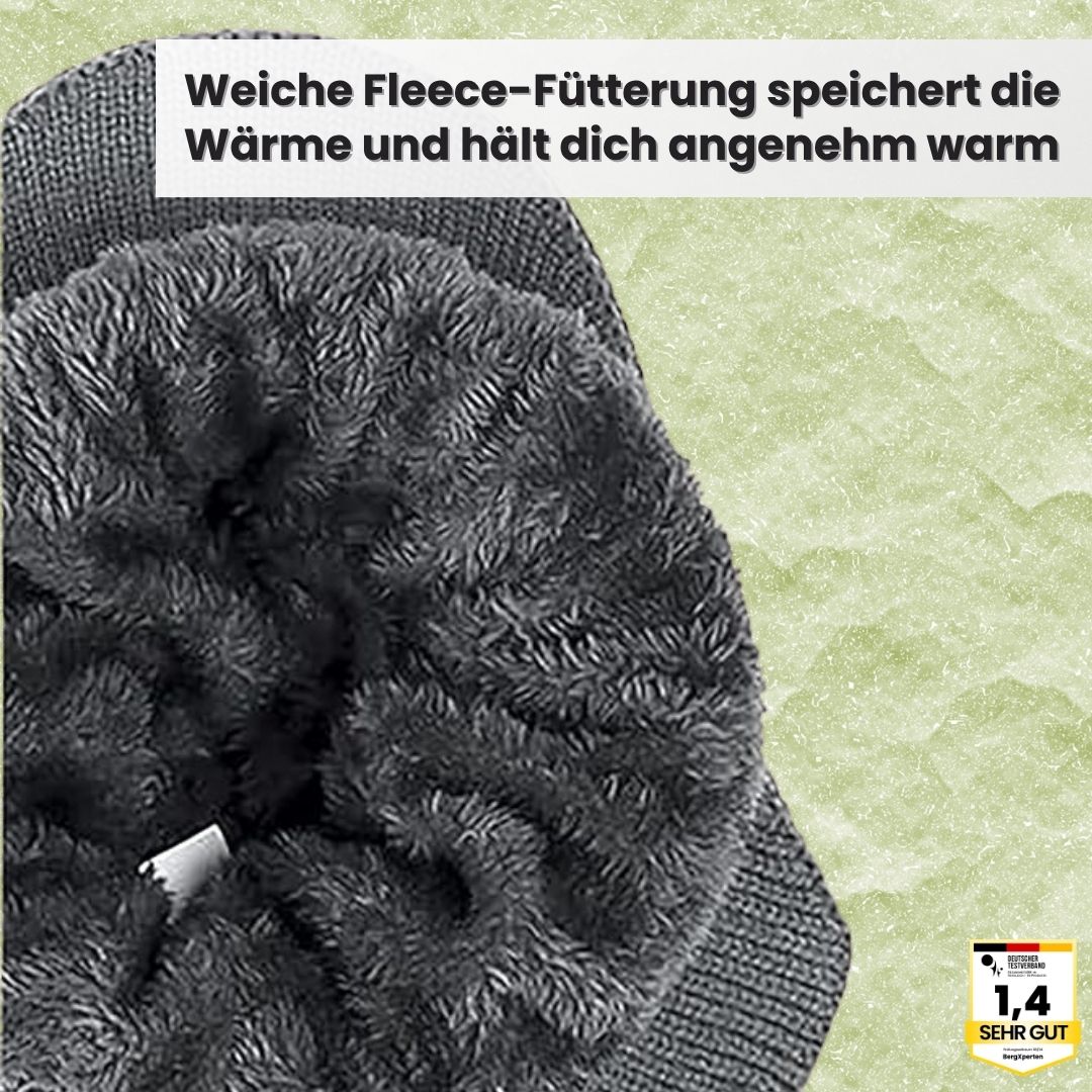 Fjordwarm – Scandinavian winter hat with ear protection (Unisex, one size fits all)