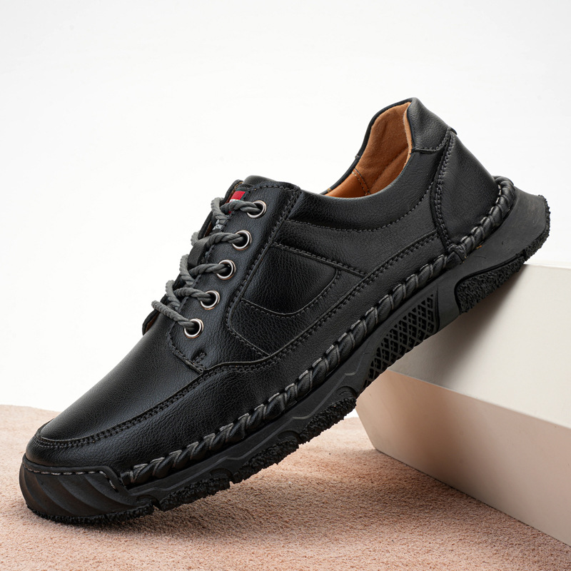 ⏰ Last day! 55% off! 🔥 Handmade men's waterproof, comfortable, and orthopedic walking shoes.