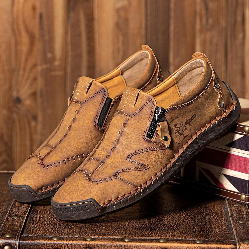 🔥Last day of sale!⏰ 50% off - Men's Genuine Leather Non-Slip Orthopedic Outdoor Shoes