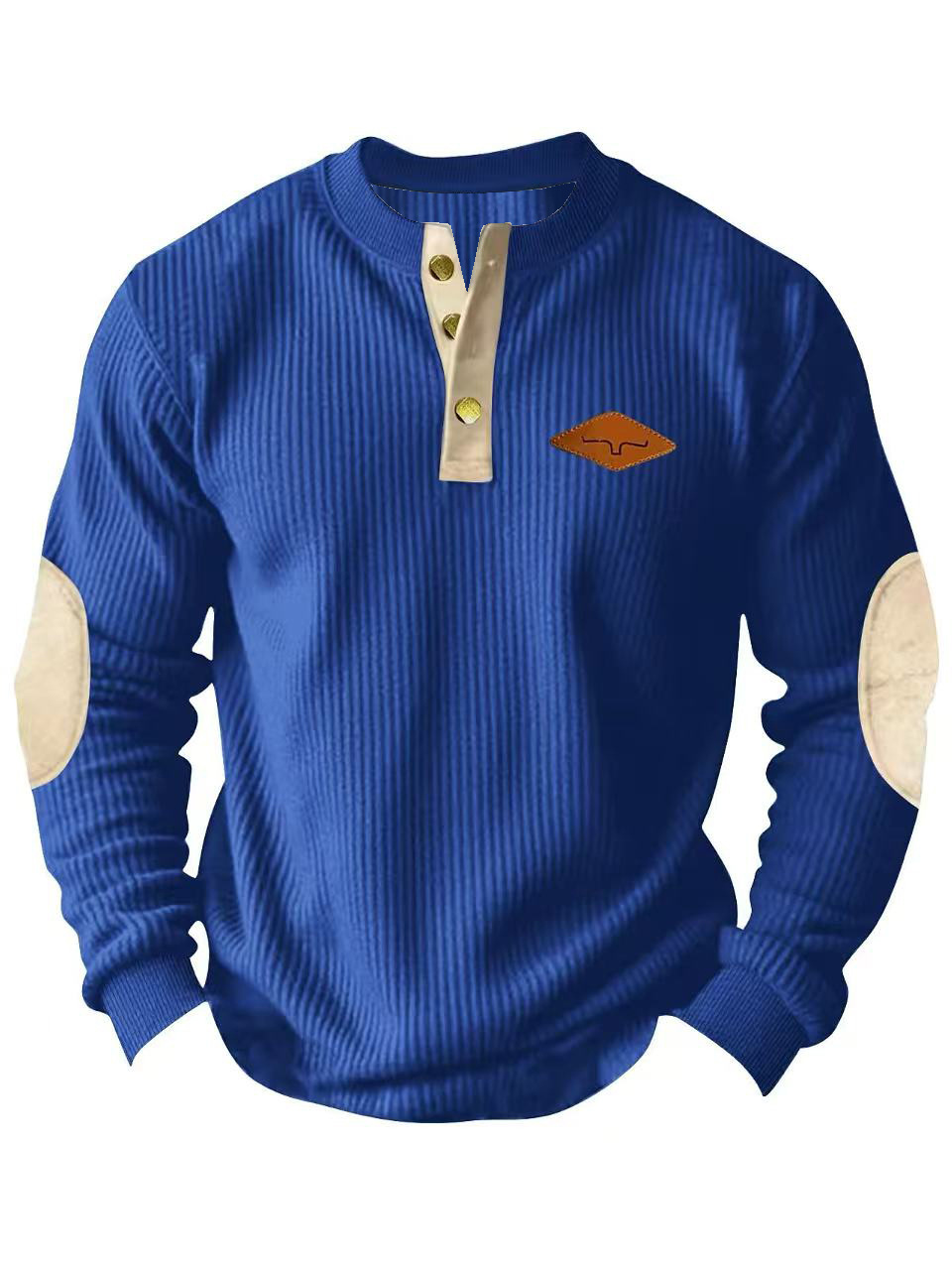 Men's new outdoor casual long-sleeved sports shirt