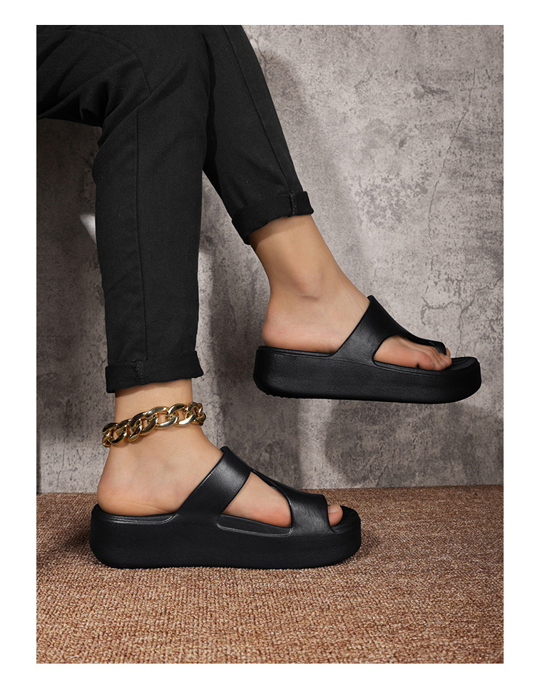 Toe Loop Platform Sandals – Walk Taller, Feel Nothing