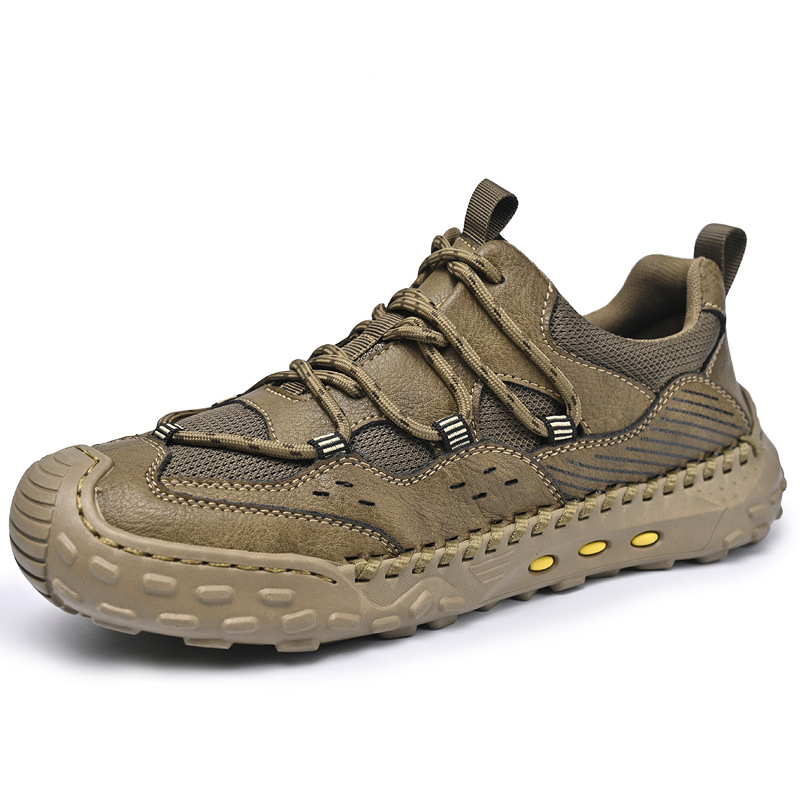 🔥Today only, 50% off!🔥 Men's genuine leather non-slip corrective shoes, for pain-free walking.