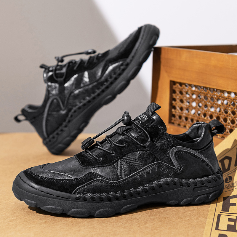 ⏰ Last day! 60% off! 🔥 Hand-stitched men's comfortable orthopedic walking leather shoes