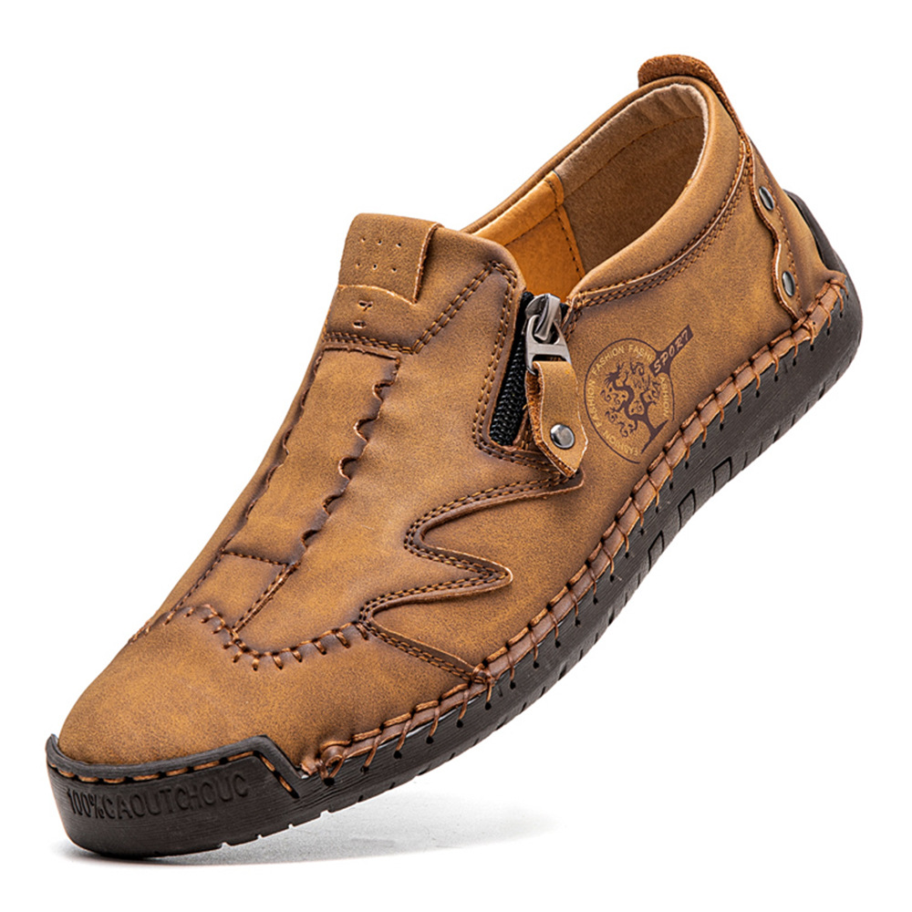 🔥Last day of sale!⏰ 50% off - Men's Genuine Leather Non-Slip Orthopedic Outdoor Shoes