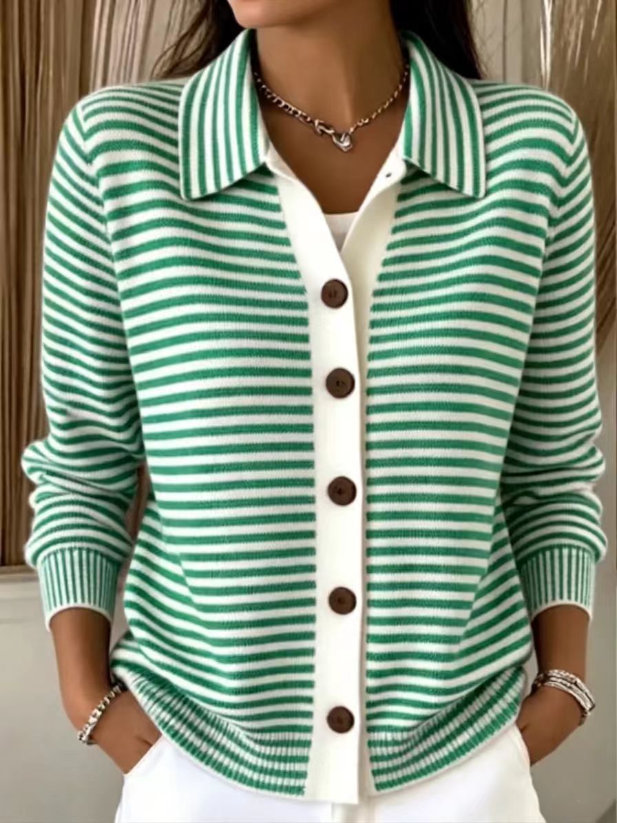 CLEARANCE SALE🔥Women's Striped knit top