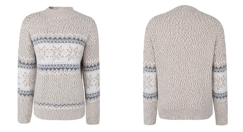 Women's New Year Sweater Fair Isle Sweater Pullover Ugly Sweater