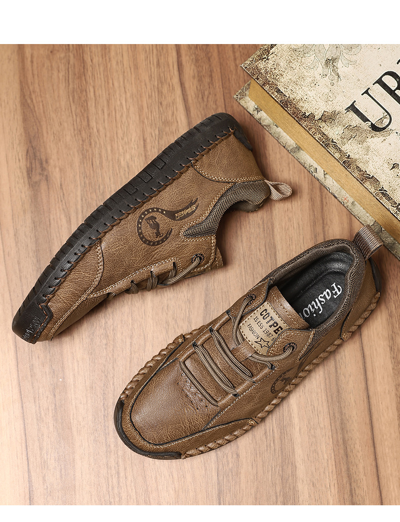 ⏰ Last day! 60% off! 🔥 Handmade men's waterproof orthopedic walking shoes