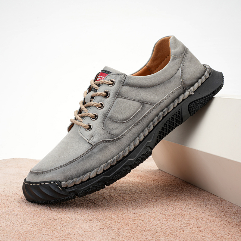 ⏰ Last day! 55% off! 🔥 Handmade men's waterproof, comfortable, and orthopedic walking shoes.