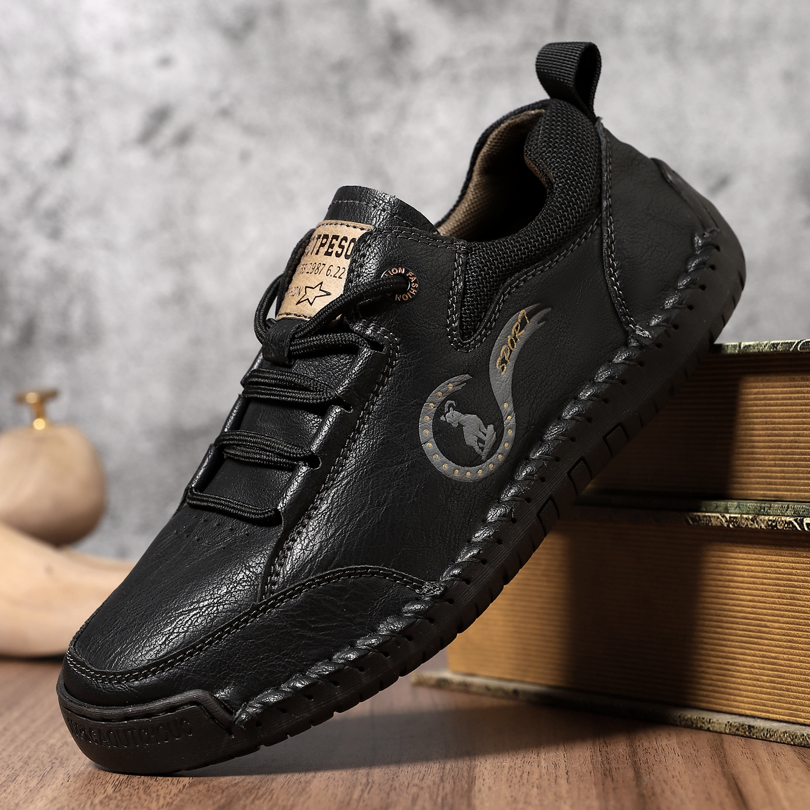 ⏰ Last day! 60% off! 🔥 Handmade men's waterproof orthopedic walking shoes
