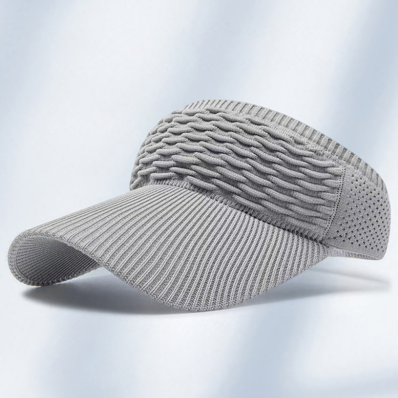 Womens Foldable Upf Sun Visor Hat Packable Wide Brim Beach Sports Cap