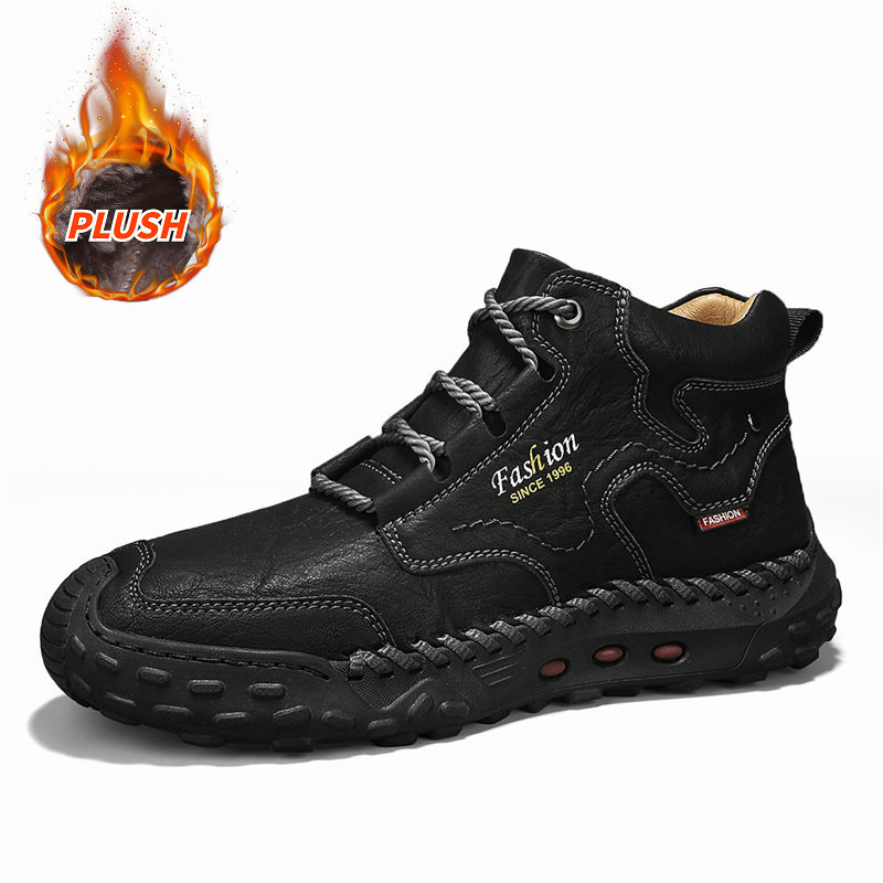 🔥50% off today only🔥Men's genuine leather non-slip corrective shoes to relieve walking pain