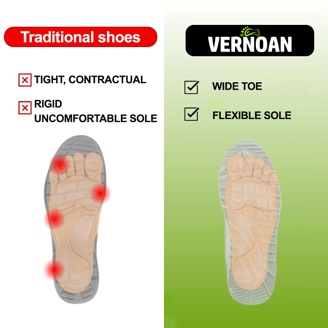 [Last Day 70% Off - Don't Miss Out] 🔥 Ergonomically Designed Men's Walking Shoes 👞 Relieve Walking Pain ✅ Arch Support for Comfortable Walking