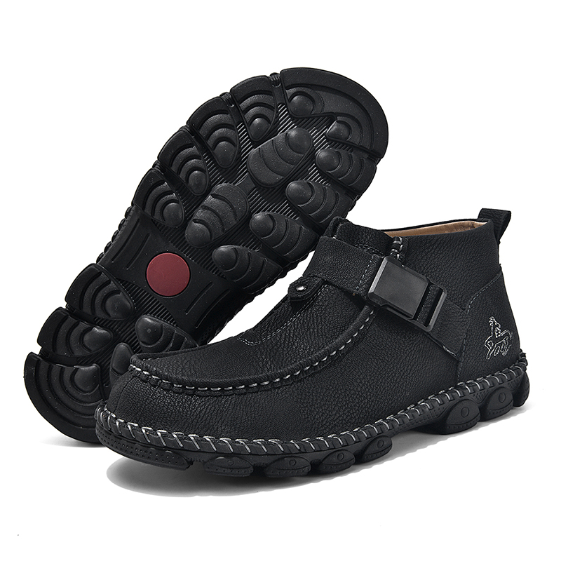 Men’s Orthopedic Safety Work Shoes – Steel Toe, Waterproof & Non-Slip, Built to Last 5 Years