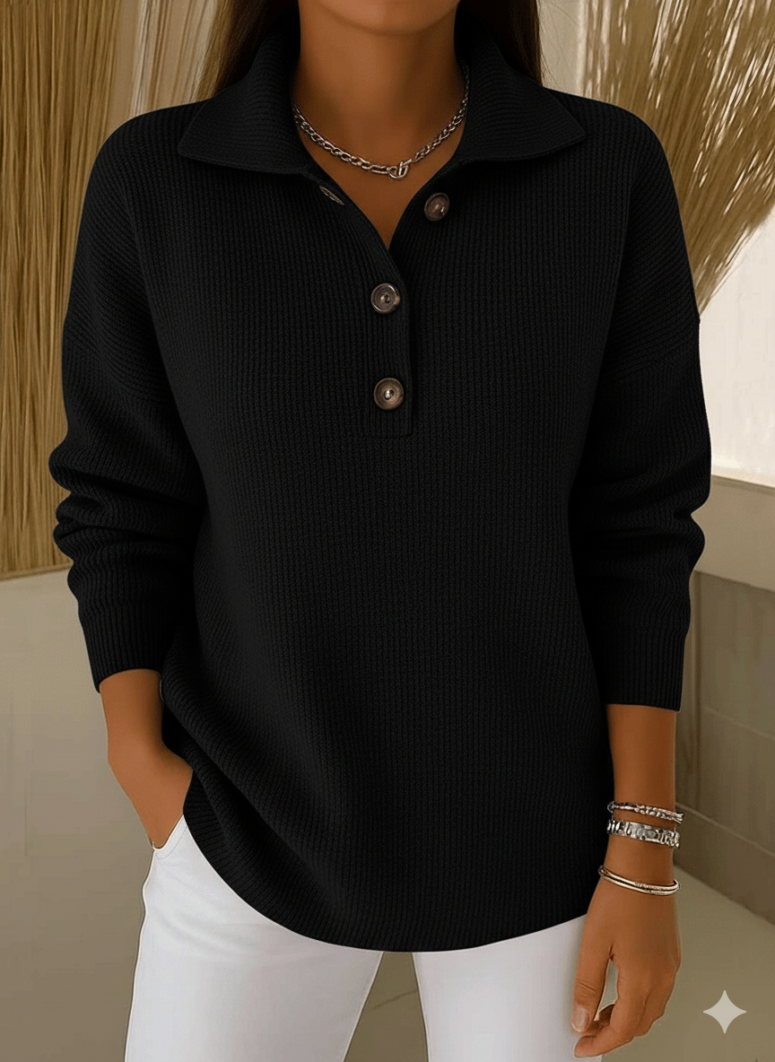 🔥Christmas Sale - Women’s Cozy Button-Up Knit Sweater