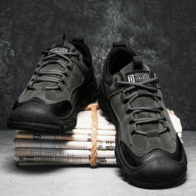 ⏰Limited Time Offer 70%🔥Men's Genuine Leather Comfort Orthopedic Walking Shoes Hiking Shoes