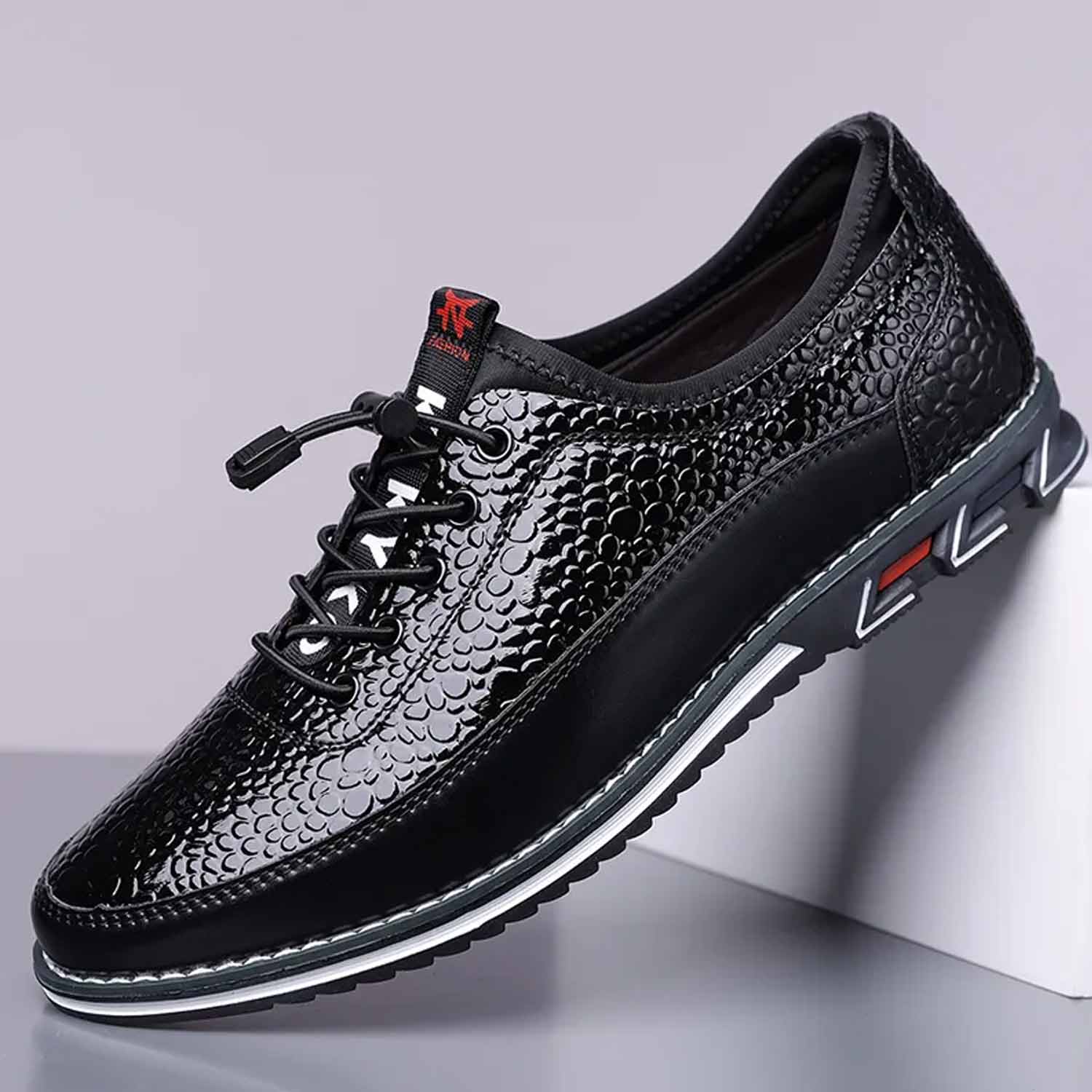 Men's Fashion Calfskin Leather Shoes
