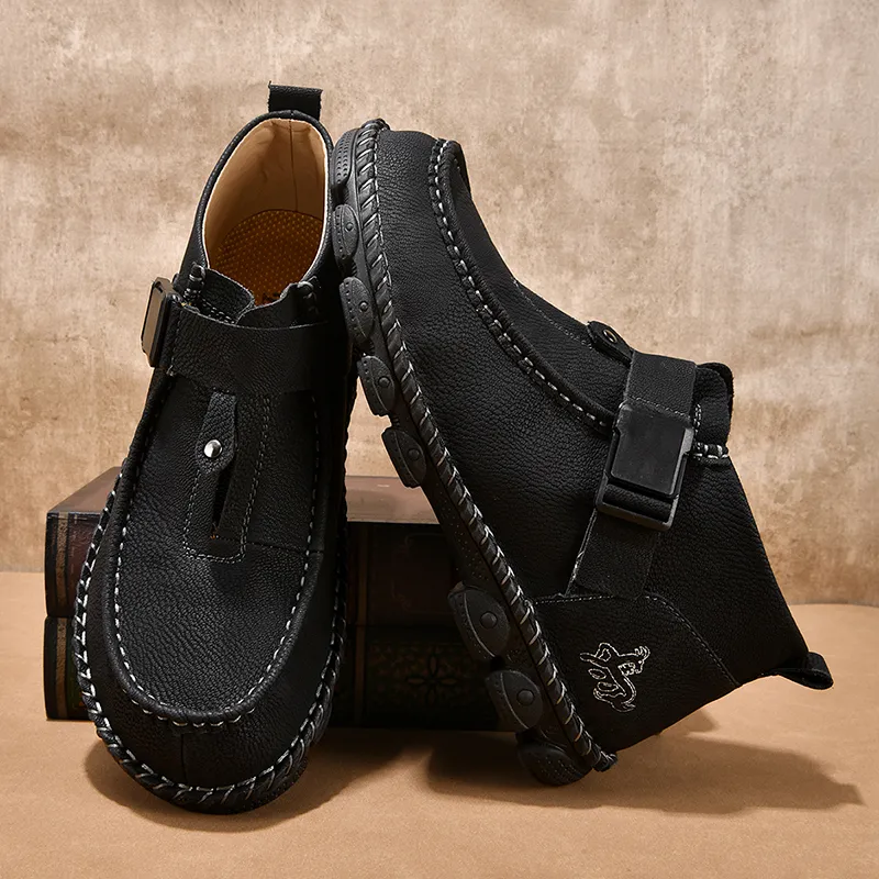 Men’s Orthopedic Safety Work Shoes – Steel Toe, Waterproof & Non-Slip, Built to Last 5 Years