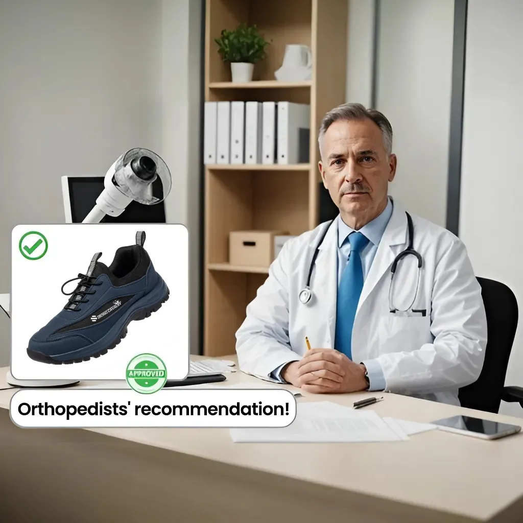 [Last Day 70% Off - Don't Miss Out] 🔥 Ergonomically Designed Men's Walking Shoes 👞 Relieve Walking Pain ✅ Arch Support for Comfortable Walking