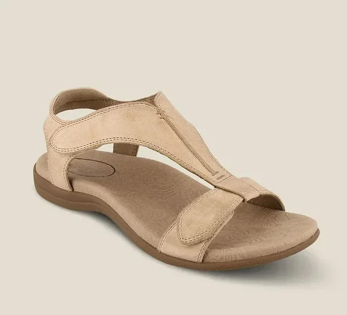 🔥Last Day Promotion 50% OFF - Comfortable Women's Velcro Wedge Orthopedic Sandals