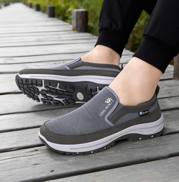 🔥LAST DAY 60% OFF🔥Men's Arch Support & Breathable and Light & Non-Slip Shoes - Proven Plantar Fasciitis, Foot and Heel Pain Relief.