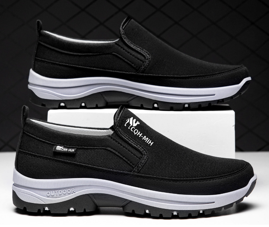 🔥LAST DAY 60% OFF🔥Men's Arch Support & Breathable and Light & Non-Slip Shoes - Proven Plantar Fasciitis, Foot and Heel Pain Relief.