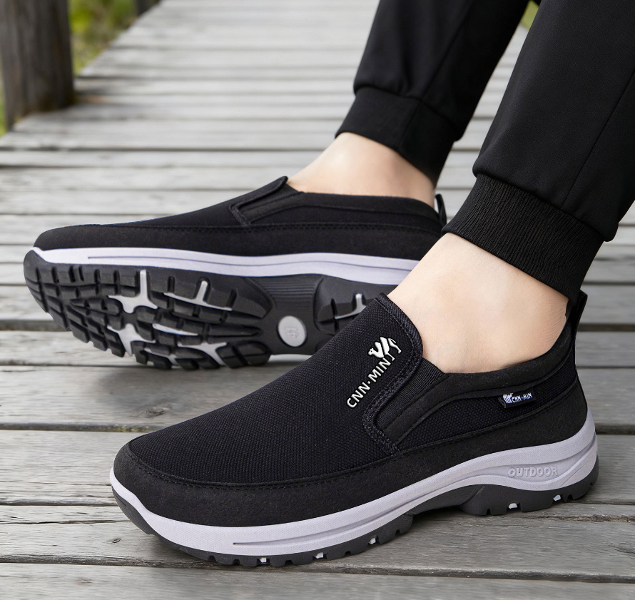 🔥LAST DAY 60% OFF🔥Men's Arch Support & Breathable and Light & Non-Slip Shoes - Proven Plantar Fasciitis, Foot and Heel Pain Relief.