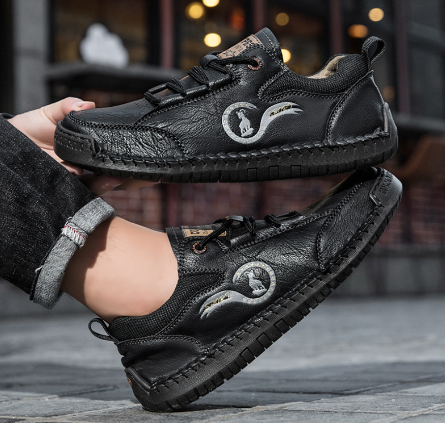 ⏰ Last day! 60% off! 🔥 Handmade men's waterproof orthopedic walking shoes