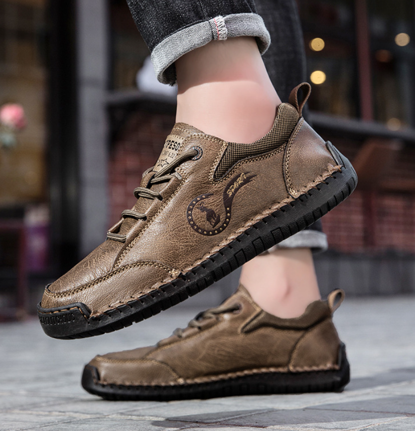 ⏰ Last day! 60% off! 🔥 Handmade men's waterproof orthopedic walking shoes