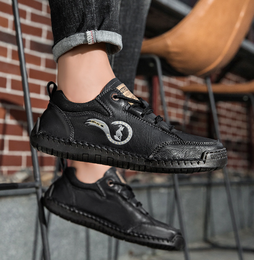 ⏰ Last day! 60% off! 🔥 Handmade men's waterproof orthopedic walking shoes