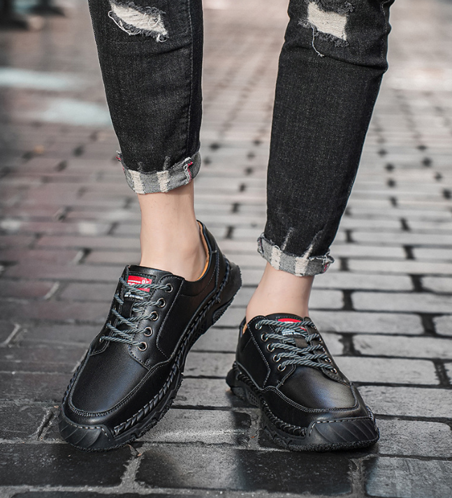 ⏰ Last day! 55% off! 🔥 Handmade men's waterproof, comfortable, and orthopedic walking shoes.