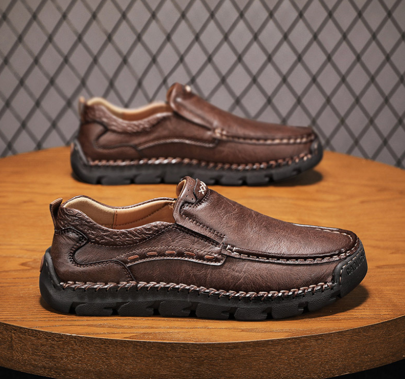 ⏰ Limited-time 50% off! 🔥 Exclusively designed walking shoes for men - hand-stitched/waterproof, non-slip, orthotic shoes/allowing you to walk painlessly.