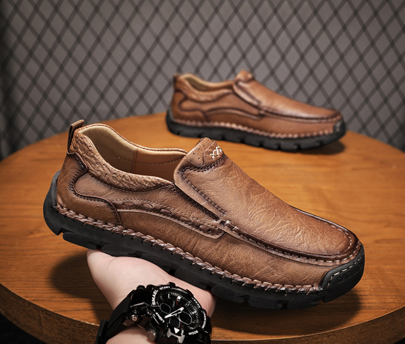 ⏰ Limited-time 50% off! 🔥 Exclusively designed walking shoes for men - hand-stitched/waterproof, non-slip, orthotic shoes/allowing you to walk painlessly.