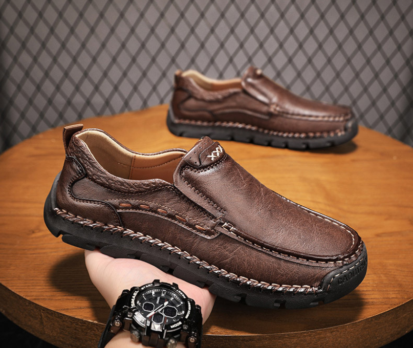 ⏰ Limited-time 50% off! 🔥 Exclusively designed walking shoes for men - hand-stitched/waterproof, non-slip, orthotic shoes/allowing you to walk painlessly.