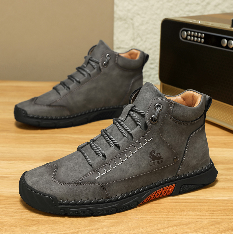 Men's handmade, waterproof, non-slip, orthopedic casual shoes