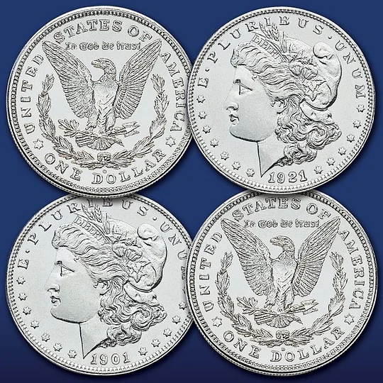 🔥Last 10 sets!!!【Complete Set】1878-1921 Morgan Silver Dollar 28PC💰