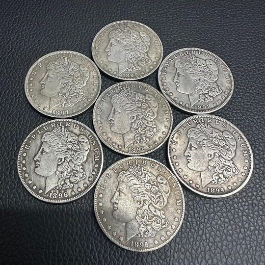 🔥Last 10 sets!!!【Complete Set】1878-1921 Morgan Silver Dollar 28PC💰