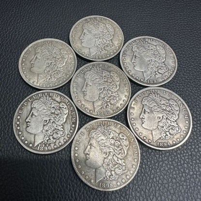 🔥Last 10 sets!!!【Complete Set】1878-1921 Morgan Silver Dollar 28PC💰