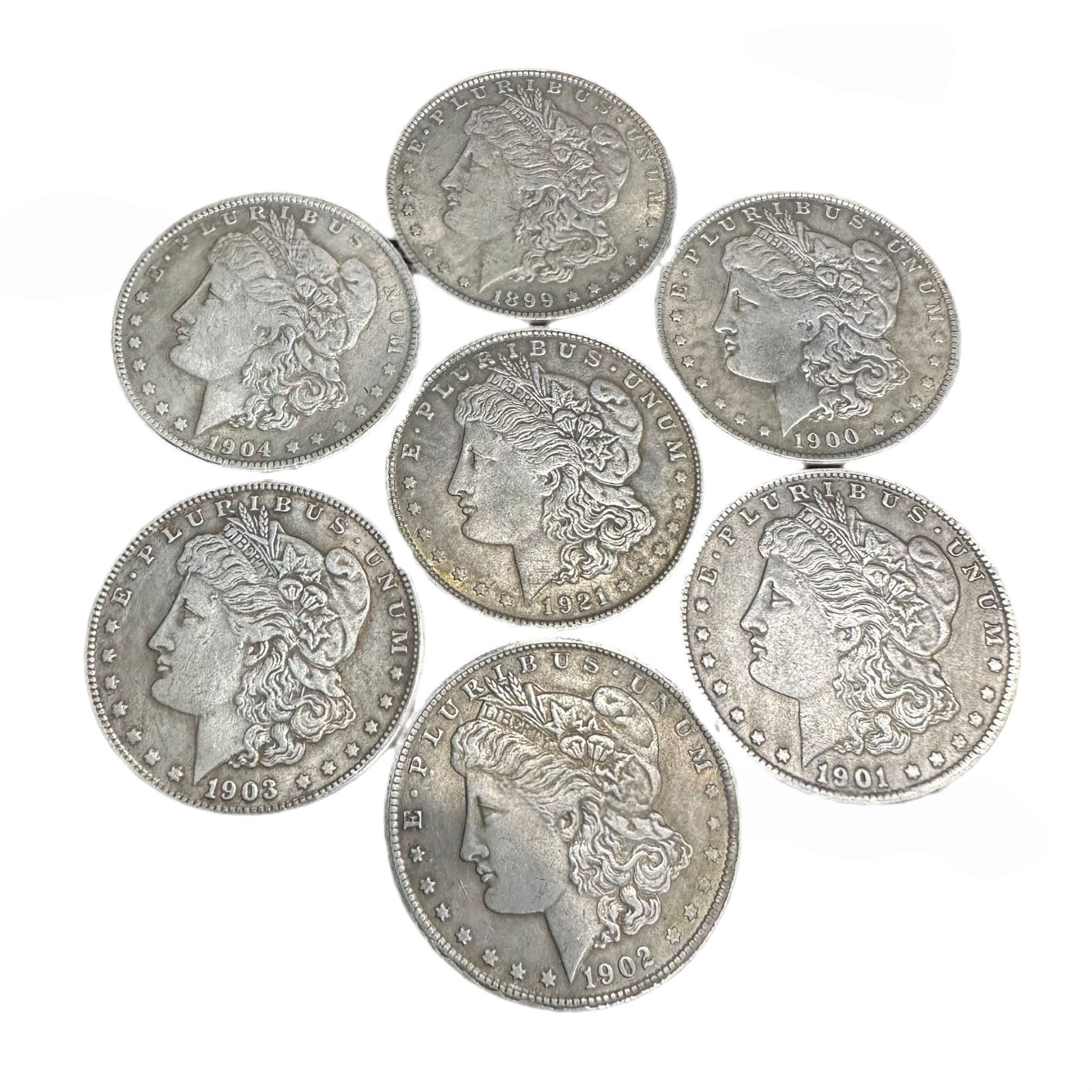 🔥Last 10 sets!!!【Complete Set】1878-1921 Morgan Silver Dollar 28PC💰