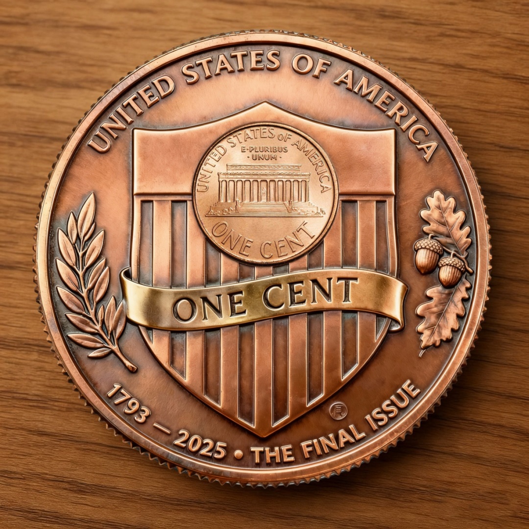 ⛄🎁 FINAL CHRISTMAS COUNTDOWN SALE -THE FINAL ISSUE 1793–2025 — Official-Style Commemorative Coin