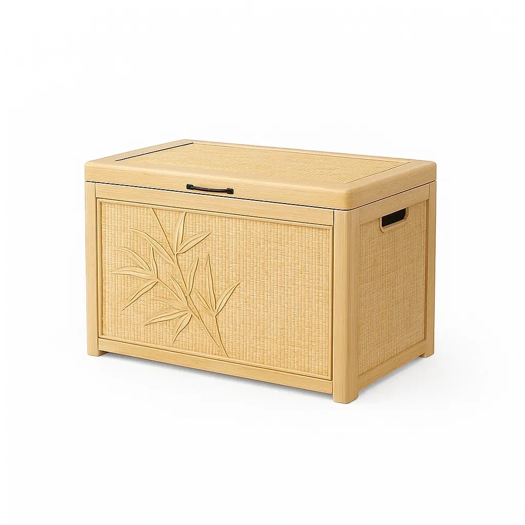 Baúl Ratán sintético 60x40x35 cm